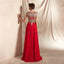 Φορέματα Βραδινού Χορού Σιφόν Απλικέ Μανικιών ΚΑΠ, Φορέματα Χορού Κόμματος Βραδιού, 12068