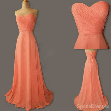 Une jeune fille simple, douce, en forme de cœur de neige, une robe d'demoiselle d'honneur, wg186.