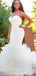 Απλό Στράπλες Αγαπημένων Γαμήλια Φορέματα Γοργόνα σε απευθείας Σύνδεση, WD404
