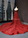 Sweetheart Red Sequin Sparkly Long Βραδινά Φορέματα Prom, Βραδινά Φορέματα Prom Party, 12231