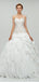 Chérie robe de bal en organza longues robes de mariée en ligne, robes de mariée pas cher, WD550