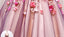 Longue main de manche fleur faite robes de bal d'étudiants de retour au foyer mignonnes, robes de bal d'étudiants du parti courtes abordables, robes de retour au foyer parfaites, CM322