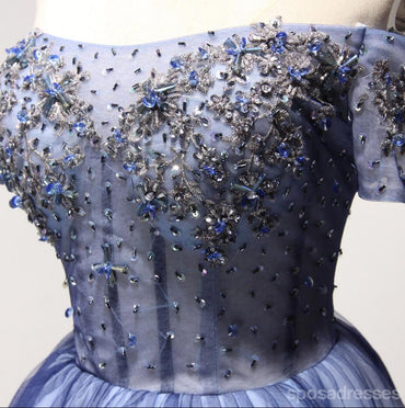 Off Shoulder Short Sleeve See Through Homecoming Prom Dresses, Affordable Short Party Corset Back Prom Dresses, Perfect Homecoming Dresses, CM222