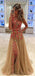 Σέξι Πλευρά Σχισμή Δαντελλών Neckline Σεσουλών Μακρύ Βράδυ Φορέματα Prom, τη Δημοφιλή Φτηνή Καιρό 2018 Κόμμα Φορέματα Prom, 17312