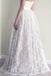 Vestidos de novia de una línea de encaje con escote corazón, vestido de novia barato sin tirantes, vestidos de novia asequibles, 17090
