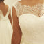 Cap Sleeve Lace Beach Brautkleider, 2017 Chiffon Long Custom Brautkleider, Erschwingliche Brautkleider, 17096
