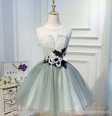 Πράσινο σέξι δείτε μέσα Homecoming Prom Φορέματα, προσιτές σύντομο κόμμα Prom γλυκό 16 φορέματα, τέλεια Homecoming κοκτέιλ φορέματα, CM348