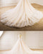 Elegante V cordón del escote trajes de novia de la cola largos, trajes de novia hechos a la medida, vestidos de boda baratos, WD218