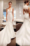 Vestidos de novia de sirena transparentes simples, 2017 vestidos de novia largos personalizados, vestidos de novia asequibles, 17108
