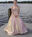 Σπαγγέτι Λουριά Απλό Ακτινοβολεί Βράδυ Φορέματα Prom, Βράδυ Πάρτι, Φορέματα Prom, 12283