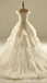 Vestidos de novia de cola larga con cuello en V y hombros descubiertos, vestidos de novia por encargo, vestidos de novia baratos, WD219