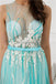 Joyau voir à travers les robes de bal de soirée sexy perlées, robes de bal de soirée, 12083
