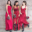 Fúcsia incompatível personalizado feito barato dama de honra vestidos longos on-line, WG336