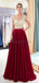 Σέξι backless από τον ώμο χάντρες βράδυ Prom φορέματα, Βραδινό Κόμμα Prom Φορέματα, 12028