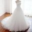 Strapless Simple Lace A line Wedding Bridal Dresses, Custom Made Wedding Dresses, Affordable Wedding Bridal Gowns, WD259