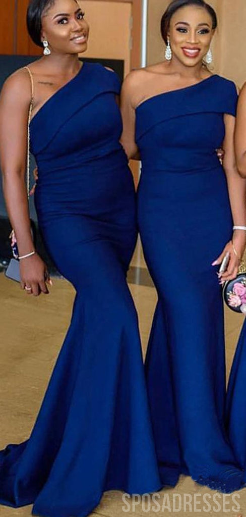 Σκούρο Royal Blue Γοργόνα Bridesmaid Φορέματα Online, Φθηνά Φορέματα Παράνυμφων, WG753
