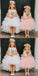Escote redondo Hi-line Tulle Pixie Tutu Vestidos, Vestidos de niña de las flores baratas, FG015