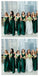 Mal assortis Emerald Green Chiffon Robes de demoiselle d’honneur bon marché en ligne, WG631