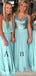 Πράσινο Παραπλανητικό Μακρύ Bridesmaid Φορέματα Online, Φθηνά Φορέματα Παράνυμφων, WG749