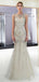 Scoop scintillant strass perlé sirène robes de bal de soirée, robes de soirée de bal, 12033