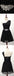One Shoulder Black Homecoming Prom Dresses, Affordable Short Party Corset Back Prom Dresses, Perfect Homecoming Dresses, CM230