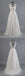 Melhor Venda de Vista V-Costas Lace Top Design Simples Festa de Casamento Vestidos, WD0036