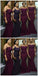 Uva Vestidos de dama de honor baratos hasta el suelo sencillos Vestidos de dama de honor baratos en línea, WG526