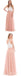 Δημοφιλή φθηνά Junior Off Shoulder Scoop Neck White Blush Pink Tulle Long Bridesmaid Dresses, WG40
