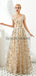 Off Ώμος Sparkly Χρυσό Φτηνές Βράδυ Prom Φορέματα, Βραδινό Κόμμα Prom Φορέματα, 12125