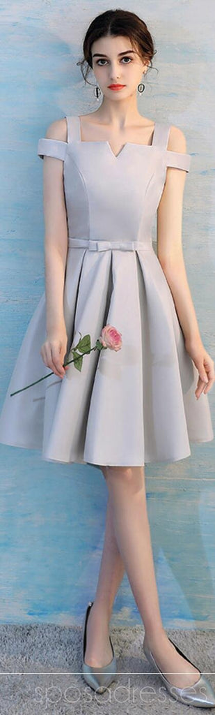 Verão simples curto incompatível simples baratos dama de honra vestidos on-line, WG503