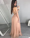Σέξι Βαθιά V Λαιμόκοψη Backless Χρυσό Πούλιες Μακρύ Βράδυ Prom Φορέματα, Δημοφιλή Φθηνά Μακρά 2018 Κόμμα Prom Φορέματα, 17273