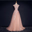 Ρουζ σε Ροζ Από τον Ώμο V Ντεκολτέ Δαντέλα Μακρύ Βράδυ Φορέματα Prom, Δημοφιλή 2018 Κόμμα Φορέματα Prom, Συνήθεια Μακριά Φορέματα Prom, Φτηνές Επίσημα Φορέματα Prom, 17213