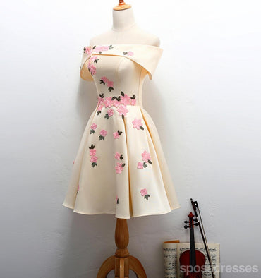 Από Ώμων Κεντητικής Χαριτωμένα Homecoming Prom Φορέματα, Οικονομικά Σύντομο Κόμμα Φορέματα Prom, Τέλεια Homecoming Φορέματα, CM325