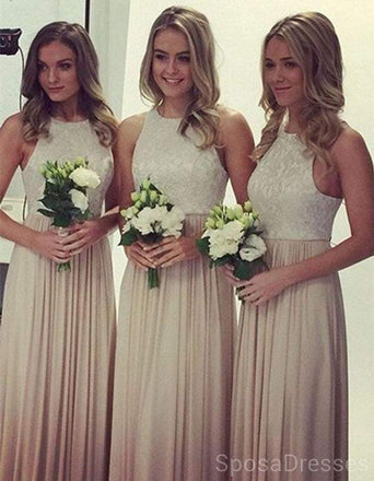 Halter Red Skirt Long Cheap Bridesmaid Vestidos on-line, WG625