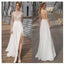 Lindo vestido branco, Vestido De Baile, Vestido De Dama de Honor, WD0190.