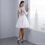 Vestidos de novia baratos de encaje desmontable de manga larga en línea, vestidos de novia baratos, WD498