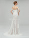 Vestidos de novia de sirena de encaje de novia en línea, vestidos de novia de encaje baratos, WD460