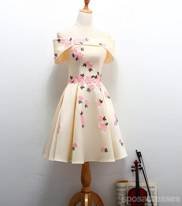 Από Ώμων Κεντητικής Χαριτωμένα Homecoming Prom Φορέματα, Οικονομικά Σύντομο Κόμμα Φορέματα Prom, Τέλεια Homecoming Φορέματα, CM325