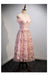 Pink Lace Off Shoulder Φτηνές Homecoming Φορέματα Online, Φθηνά Κοντά Φορέματα Prom, CM784