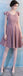 Dama de honra barata simples mal combinada curta rosa empoeirada única veste-se online, WG511