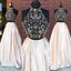 Σέξι Δύο Κομμάτια Σε Μεγάλο Βαθμό Beaded Ρουζ Ροζ Φούστα Βραδινά Φορέματα Prom, Δημοφιλή 2018 Φορέματα Κόμμα Prom, Έθιμο Μακρά Φορέματα Prom, Φθηνά Επίσημα Φορέματα Prom, 17202