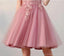 Off Shoulder Dusty Pink Φτηνές Φτηνά Φορέματα Σε Απευθείας Σύνδεση, Φθηνά Φορέματα Μικρού Χορού, CM742