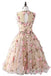 Open Back Lace Flower Cheap Homecoming Robes en ligne, Robes de bal court bon marché, CM743