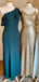Vestidos de dama de honor baratos de longitud del piso desaquibado en línea, WG685