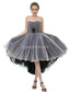 Γυναικεία Γκρι Υψηλή Χαμηλή Φτηνές Φορέματα Homecoming Online, Φθηνά Κοντά Φορέματα Prom, CM810