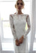 Mangas largas encaje sirena largo vestidos de novia en línea, vestidos de novia baratos, WD532