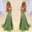 Πράσινο Δείτε Μέσα από το Χορό Φορέματα,Εντυπωσιακά Φορέματα Prom,Μια γραμμή Prom Φορέματα,Σέξι Φορέματα Prom Μόδας Prom Φορέματα Κοκτέιλ Prom Φορέματα ,Βραδινά Φορέματα,Μακρύ Φόρεμα Prom,PD0160