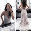 Σέξι V-Πλάτη Δαντελλών Φορέματα Prom, Δημοφιλή Backless Τούλι Χορό Φόρεμα, Νυφικό Φόρεμα, WD0128