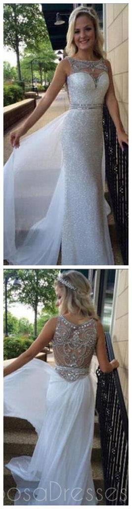 Μεγάλη Θήκη Αμάνικο Prom Φορέματα, Sparkle Φορέματα Prom, Κομψό Prom Φορέματα, Υπέροχα νυφικά, WD0127