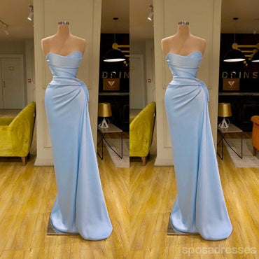 Querida pescoço ouro lantejoulas uma linha barato longo Evening Prom Dresses, Evening Party Prom Dresses, 12350
